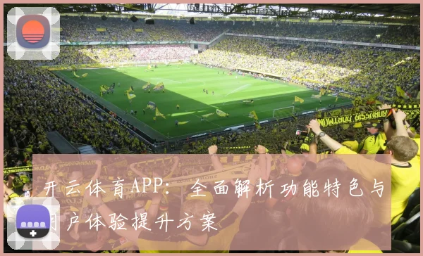 开云体育APP：全面解析功能特色与用户体验提升方案